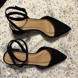 a new day Black Pointed Toe Heels